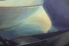 From the artist's point of view during the work