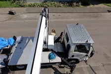 Olaia during my high-altitude flight ;-)