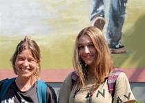 Thank you both pretty and nice girls for getting to know you! :-)