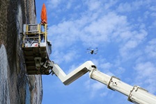 There seems to be an observer: a UFO?